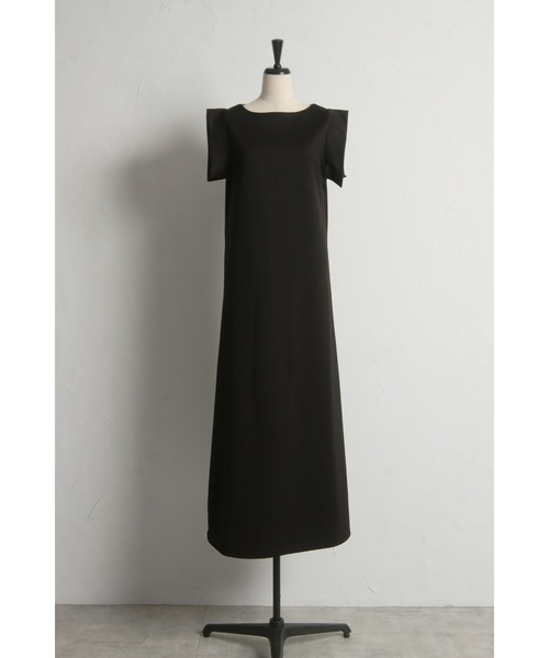 &. NOSTALGIA(アンドドットノスタルジア)の「【ZOZO限定】スクエア袖カットワンピース(ワンピース・レディース・ブラック・M)」の10枚目の写真