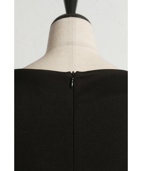 &. NOSTALGIA(アンドドットノスタルジア)の「【ZOZO限定】スクエア袖カットワンピース(ワンピース・レディース・ブラック・M)」の13枚目の写真