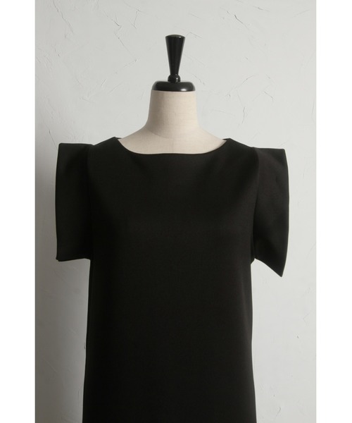 &. NOSTALGIA(アンドドットノスタルジア)の「【ZOZO限定】スクエア袖カットワンピース(ワンピース・レディース・ブラック・M)」の14枚目の写真