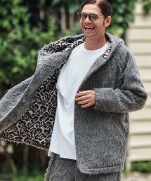CAMBIO(JrI)mj10835- Far Melton Poncho Like Jacket |`WPbg(̑AE^[)