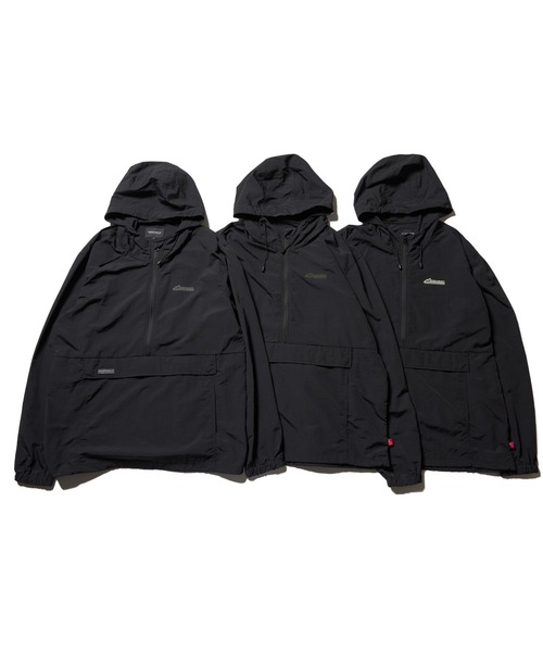 VIRGOwearworks（ヴァルゴウェアワークス）の「Void shell parka（マウンテンパーカー・メンズ・ブラック×ホワイト/ブラック×カーキ/ブラック系その他・2/3/4）」の4枚目の写真