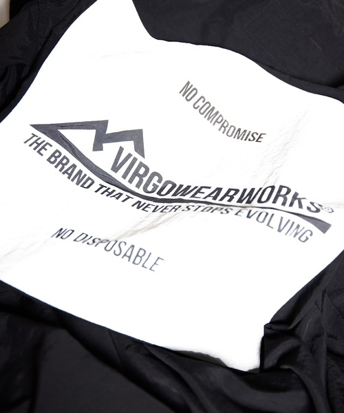 VIRGOwearworks（ヴァルゴウェアワークス）の「Void shell parka（マウンテンパーカー・メンズ・ブラック×ホワイト/ブラック×カーキ/ブラック系その他・2/3/4）」の11枚目の写真