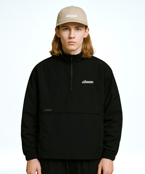 VIRGOwearworks（ヴァルゴウェアワークス）の「Void shell parka（マウンテンパーカー・メンズ・ブラック×ホワイト/ブラック×カーキ/ブラック系その他・2/3/4）」の14枚目の写真