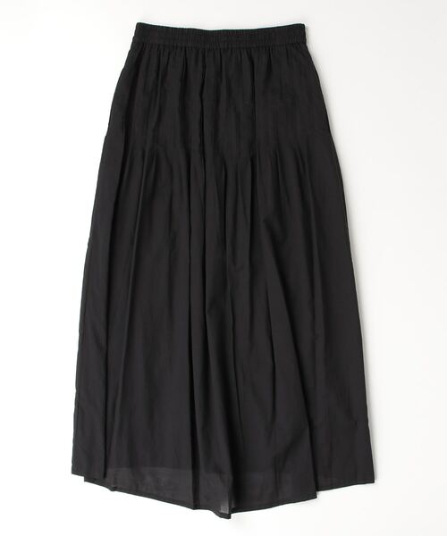 three dots(スリードッツ)の「コットンローン タックスカート(スカート・レディース・ブラック/チャコールグレー/ロイヤルブルー・SMALL/MEDIUM)」の21枚目の写真
