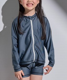 for/c（フォーシー）の「[for/c and]ジップラッシュガード（キッズ）【サスティナブル】（ラッシュガード）」