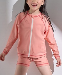 for/c（フォーシー）の「[for/c and]ジップラッシュガード（キッズ）【サスティナブル】（ラッシュガード）」