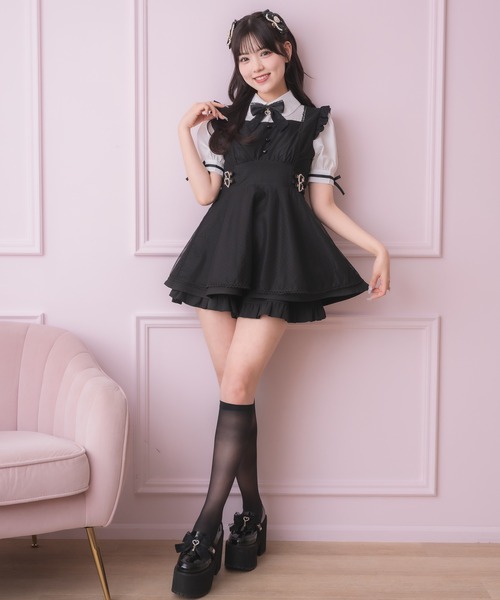 ROJITA(ロジータ)の「チュールレイヤードデザインセットアップ(セットアップ・レディース・その他/ピンク/ブラック・FREE)」の21枚目の写真