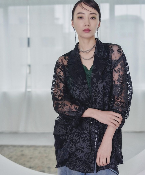 HARE（ハレ）の「ヴィンテージシシュウジャケット(HARE)（テーラード