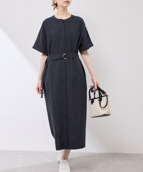 ロペピクニック ROPE' PICNIC インド綿レースマキシワンピース