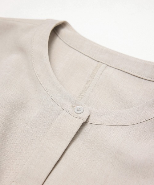 ROPE' PICNIC（ロペピクニック）の「サックワンピース（ワンピース・レディース・ベージュ系その他/ダークブラウン/ネイビー・36/38）」の14枚目の写真