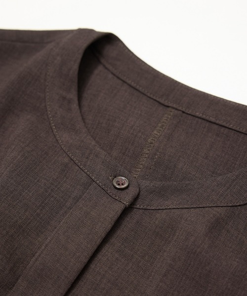 ROPE' PICNIC（ロペピクニック）の「サックワンピース（ワンピース・レディース・ベージュ系その他/ダークブラウン/ネイビー・36/38）」の12枚目の写真