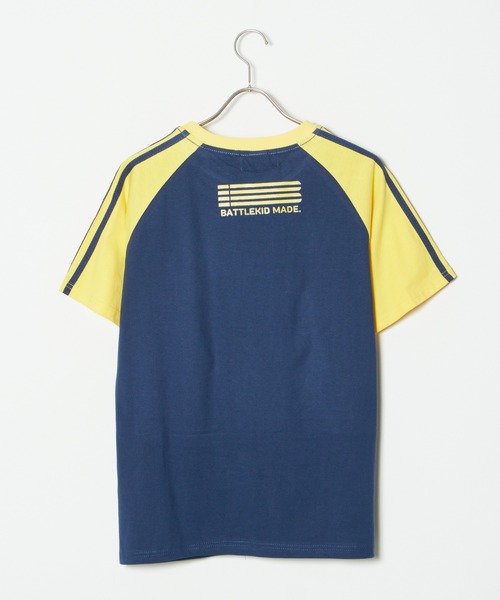 ROOPTOKYO（ループトウキョウ）の「サイドラインラグランTシャツ 半袖Tシャツ ゲームシャツ（Tシャツ/カットソー・レディース・ブラック/ネイビー・L）」の11枚目の写真