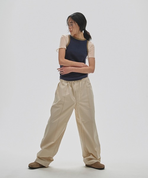 ku☆TODAYFUL☆Cotton Gather Pants TODAYFUL】 Cotton Gather Pants ※納期5/中～6/中 | sel