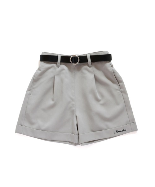 JENNI love（ジェニィラブ）の「【セットアイテム・ウエスト調整可】ベルト付きロールアップショーパン（その他パンツ・キッズ・ベージュ/ブラック・130cm/140cm/150cm/160cm）」の20枚目の写真