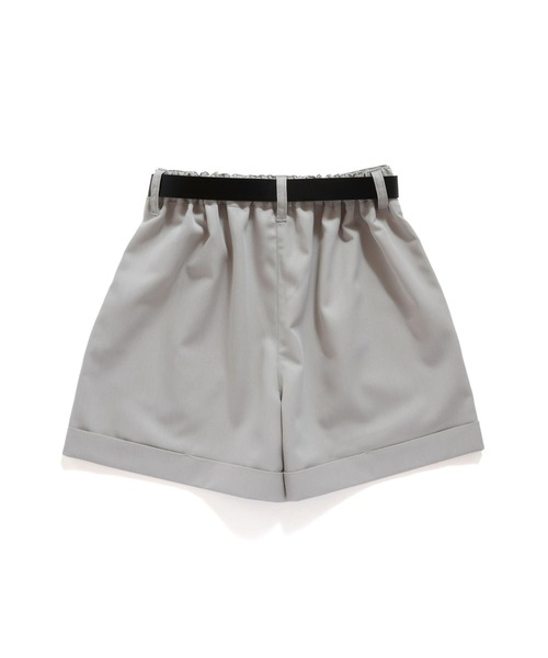 JENNI love（ジェニィラブ）の「【セットアイテム・ウエスト調整可】ベルト付きロールアップショーパン（その他パンツ・キッズ・ベージュ/ブラック・130cm/140cm/150cm/160cm）」の21枚目の写真