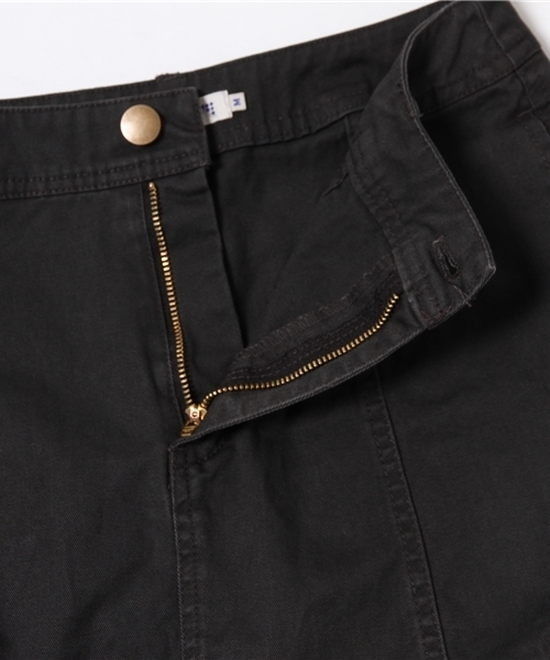 SEVENDAYS=SUNDAY（セブンデイズサンデイ）の「綿ツイルマキシスカート（スカート・レディース・ブラック/カーキ・MEDIUM/LARGE）」の10枚目の写真