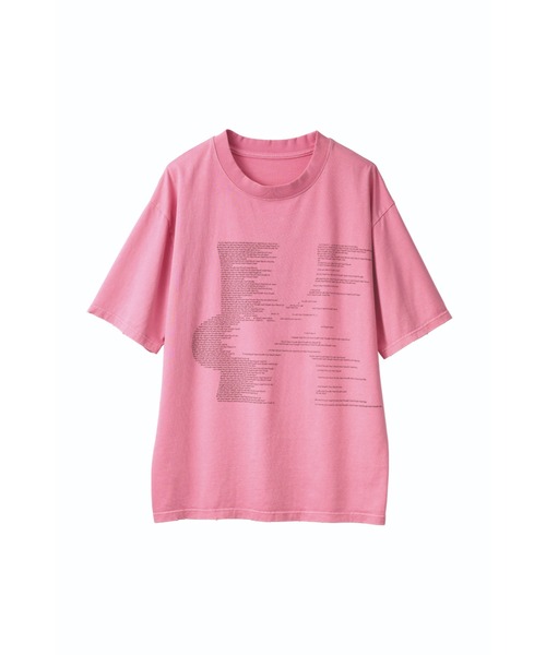 Knuth Marf(クヌースマーフ)の「K error design T shirt(unisex)(Tシャツ/カットソー・レディース・モスグリーン/ピンク/ブラック・FREE)」の4枚目の写真