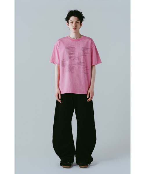 Knuth Marf(クヌースマーフ)の「K error design T shirt(unisex)(Tシャツ/カットソー・レディース・モスグリーン/ピンク/ブラック・FREE)」の7枚目の写真