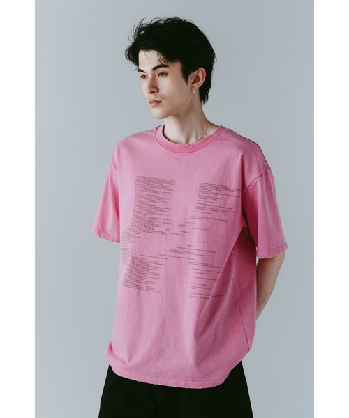 Knuth Marf(クヌースマーフ)の「K error design T shirt(unisex)(Tシャツ/カットソー・レディース・モスグリーン/ピンク/ブラック・FREE)」の8枚目の写真
