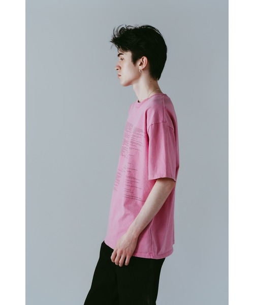 Knuth Marf(クヌースマーフ)の「K error design T shirt(unisex)(Tシャツ/カットソー・レディース・モスグリーン/ピンク/ブラック・FREE)」の9枚目の写真