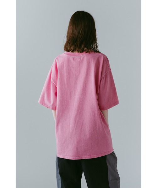 Knuth Marf(クヌースマーフ)の「K error design T shirt(unisex)(Tシャツ/カットソー・レディース・モスグリーン/ピンク/ブラック・FREE)」の17枚目の写真