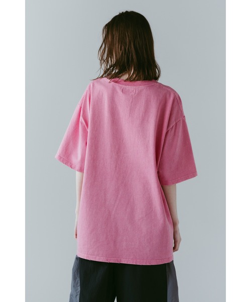 Knuth Marf(クヌースマーフ)の「K error design T shirt(unisex)(Tシャツ/カットソー・レディース・モスグリーン/ピンク/ブラック・FREE)」の18枚目の写真