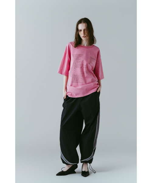 Knuth Marf(クヌースマーフ)の「K error design T shirt(unisex)(Tシャツ/カットソー・レディース・モスグリーン/ピンク/ブラック・FREE)」の20枚目の写真