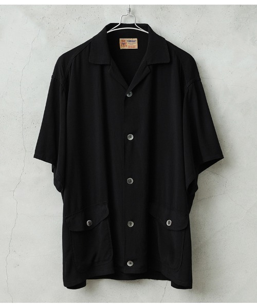 t*4様 WAIPER×TOWN CRAFT TC25S013WP レーヨンビー WAIPER×TOWN CRAFT TC25S013WP Plant Pattern Rayon Beach