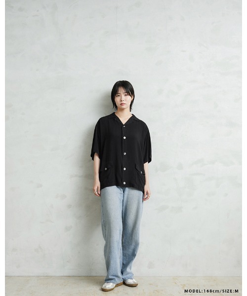 WAIPER×TOWN CRAFT TC25S013WP Rayon Beach Shirts レーヨン