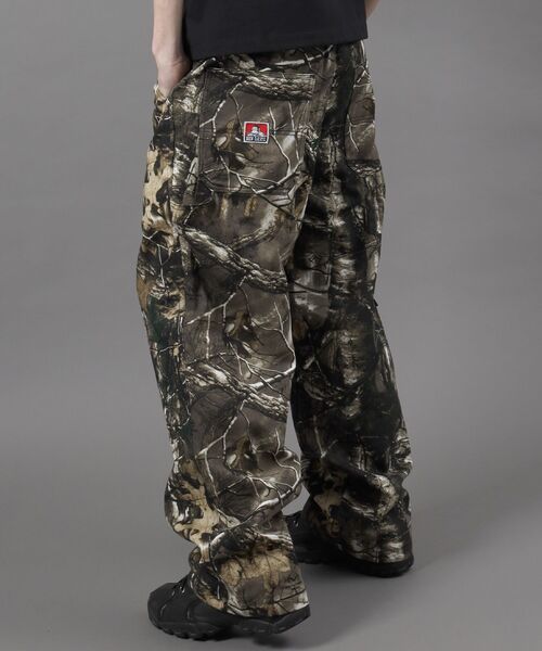 BEN DAVIS（ベンデイビス）の「【BEN DAVIS（ベンデイビス）】PAINTER'S PANTS / 男女兼用 ワンポイント ヴィンテージライク 古着（その他パンツ・メンズ・その他1/ブラウン/ブラック/アイボリー・MEDIUM/LARGE/X-LARGE）」の4枚目の写真