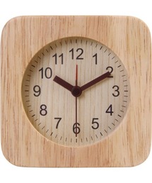 BACKYARD FAMILY（バックヤードファミリー）の「TABLE CLOCK 置時計 ウッド（置時計）」