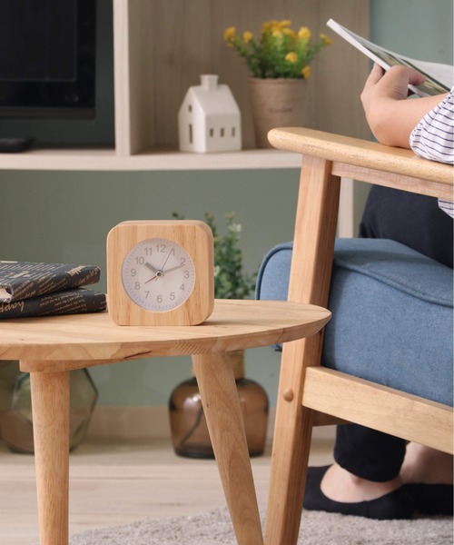 その他セレクト（ソノタセレクト）の「TABLE CLOCK 置時計 ウッド（置時計・レディース・その他1/その他2/その他3・FREE）」の7枚目の写真