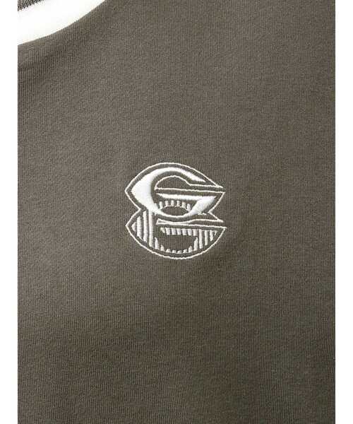 GYDA（ジェイダ）の「GYDA BICOLOR スウェットトップス（スウェット・レディース・パープル/オフホワイト/チャコールグレー・FREE）」の8枚目の写真