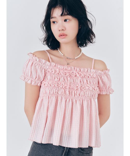 FURFUR（ファーファー）の「ロゴパールネックレス（ネックレス）」 - WEAR