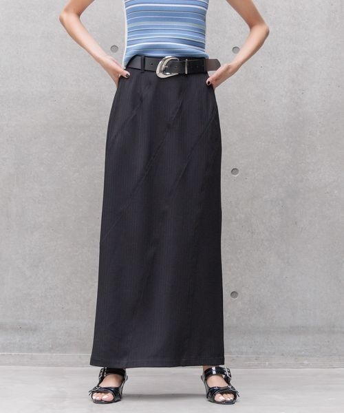 PAGEBOY（ページボーイ）の「イージケアナロースカート《マシンウォッシャブル》（スカート・レディース・ブラック/グレー/レッド系その他・SMALL/MEDIUM）」の17枚目の写真