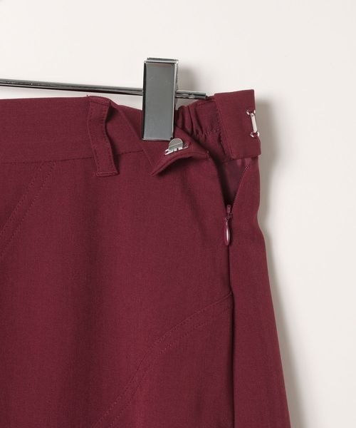 PAGEBOY（ページボーイ）の「イージケアナロースカート《マシンウォッシャブル》（スカート・レディース・ブラック/グレー/レッド系その他・SMALL/MEDIUM）」の5枚目の写真