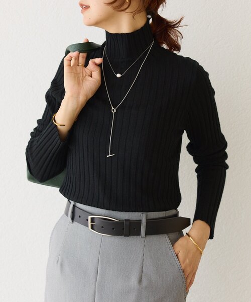 RIVE DROITE（リヴドロワ）の「【R.good（アールドットグッド）】パールポイントショートネックレス（ネックレス・レディース・シルバー・FREE）」の5枚目の写真