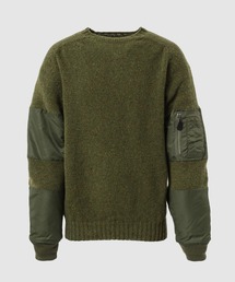 BLESS(uX)Bombersleevesweater(̑gbvX)