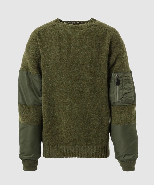 Bombersleevesweater(その他トップス)|BLESS(ブレス)の Bombersleevesweater(その他トップス)|BLESS(ブレス)の