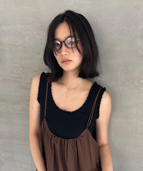 FUULLY STUDIO（フーリィーステューディオ）の「フリルリブニットビスチェタンク（タンクトップ・レディース・ブラック/ライトブルー/オフホワイト/グレー・FREE）」の18枚目の写真