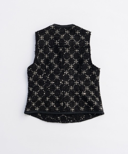 PRANK PROJECT(プランクプロジェクト)の「ツイードベスト / Tweed Vest(ベスト・レディース・ブラック/マルチ/ホワイト・FREE)」の22枚目の写真