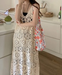 ReRe（リリ）の「刺繍ロングワンピース（ワンピース）」