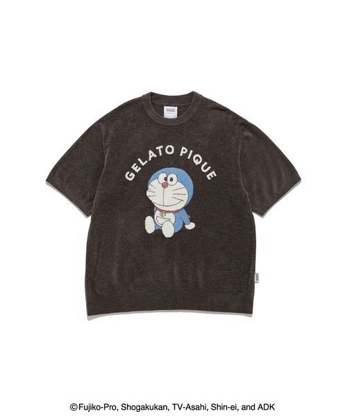 【完売品】【新品未使用】GELATO PIQUE ドラえもん ルームウェアセット ドラえもん】【メンズ】ジャガードプルオーバー&ハーフパンツ