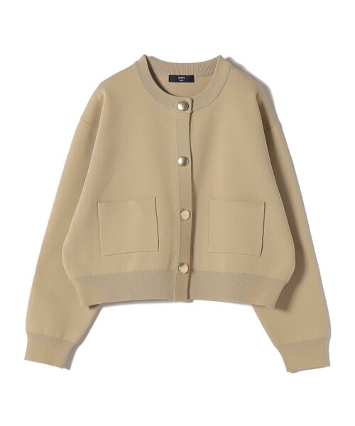 SHIPS Colors(シップス カラーズ)の「【WEB限定】〈手洗い可能〉メタルボタン クルーネック カーディガン◇(カーディガン/ボレロ・レディース・ブラック/レッド/ブラウン/ベージュ/ネイビー/ライトブルー/オフホワイト/ダークグレー/ブラウン系・ONE SIZE)」の16枚目の写真