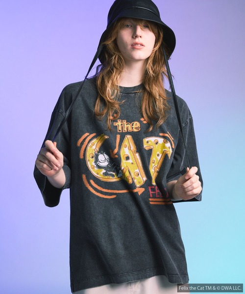 UNISEX》【FELIX】Prime-Over Crew Neck T-Shirt/「フィリックス