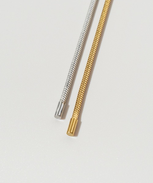 GOLDY(ゴールディ)の「【金属アレルギー軽減】アーチ ライン バック ロング ステンレス ネックレス(ネックレス・レディース・ゴールド/シルバー・FREE)」の12枚目の写真