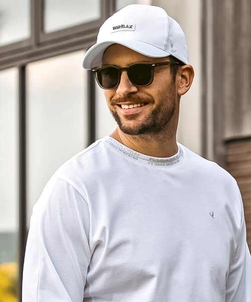 1PIU1UGUALE3 RELAX (ウノピゥウノウグァーレトレ リラックス)の「1PIU1UGUALE3 RELAX(ウノピゥウノウグァーレトレ リラックス)プレートロゴ ベーシックシルエット キャップ(キャップ・メンズ・ホワイト/ブラック・ONE SIZE)」の22枚目の写真