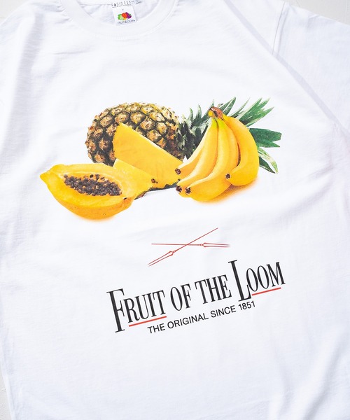 FRUIT OF THE LOOM(フルーツオブザルーム)の「【FRUIT OF THE LOOM】FTL×EVA FRUITS / フルーツオブザルーム×エヴァンゲリオン 機体カラー ロゴT(Tシャツ/カットソー・メンズ・レッド/イエロー/パープル・XL/L/M/S)」の13枚目の写真