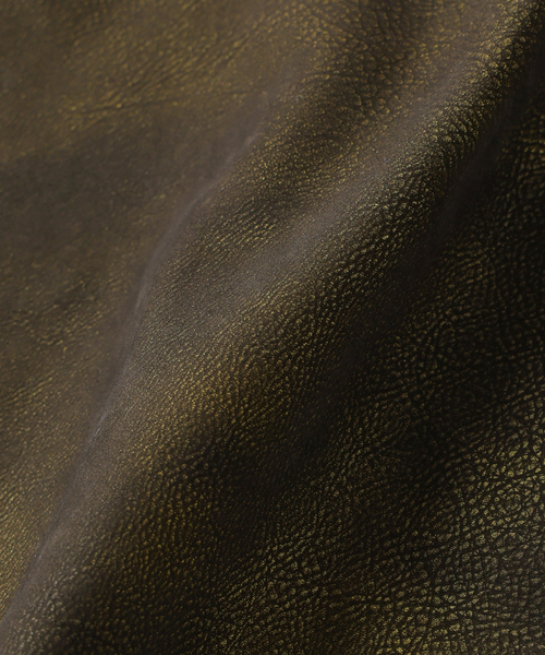 JOURNAL STANDARD J.S HOMESTEAD（ジャーナルスタンダードホームステッド）の「J.S.Homestead / フロック レザー ジップ ベスト（その他アウター・メンズ・ブラック/ブラウン系その他・MEDIUM/LARGE）」の20枚目の写真