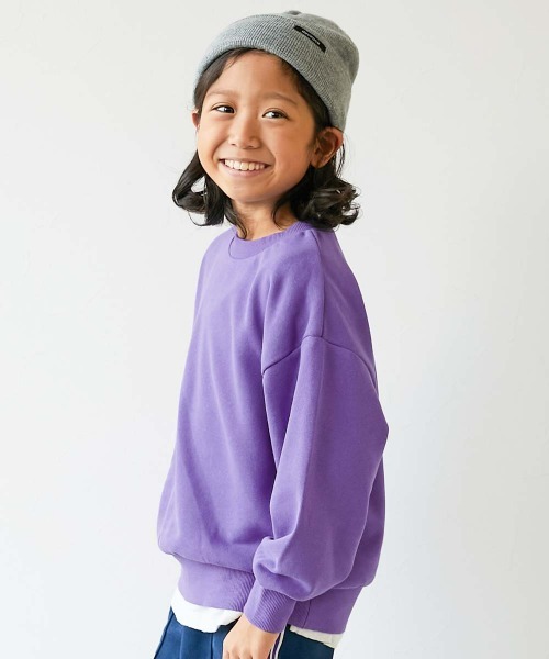 美品　roku COLOR/LOCKスウェット　パープル 6（ロク）の「＜6(ROKU)＞COLOR LOCK/スウェット（スウェット）」 - WEAR